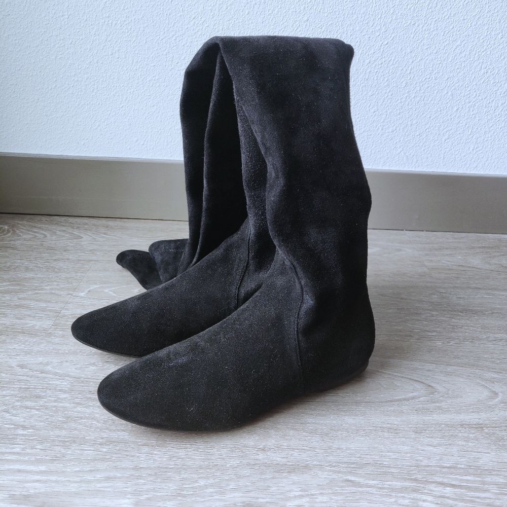 Isabel Marant Brenna Suede Over The Knee Boots - Picture 2 of 7